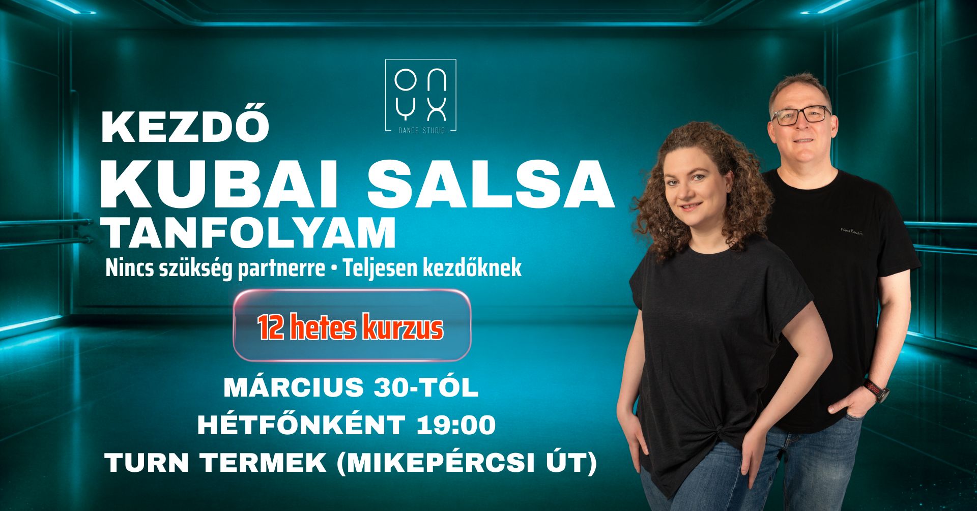 Kezdő Kubai Salsa Tanfolyam